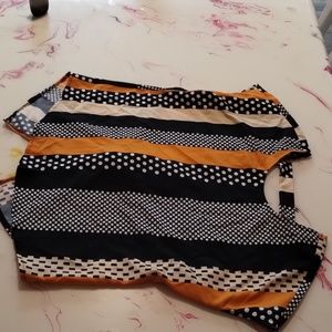 Women's multi color blouse